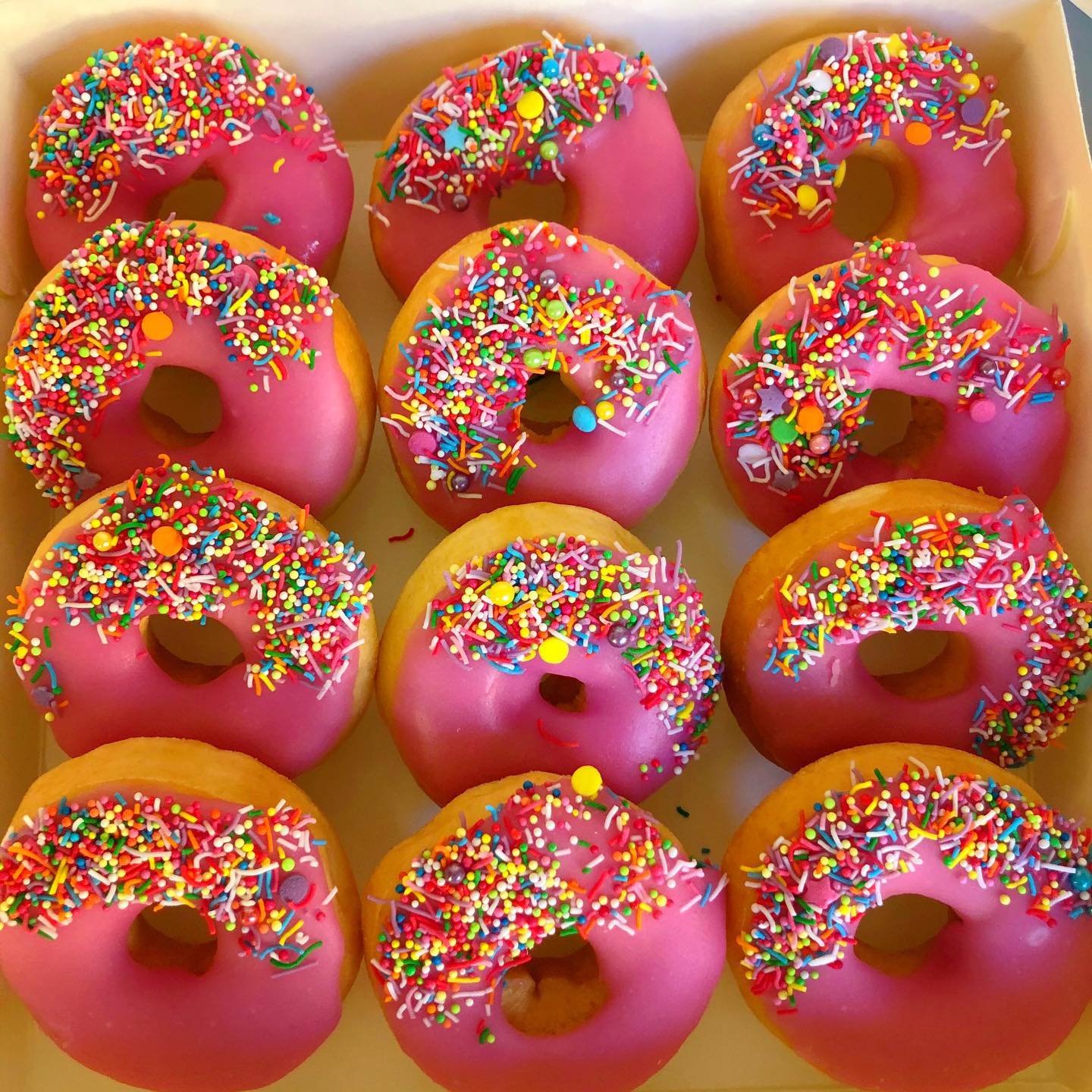 Strawberry Donuts